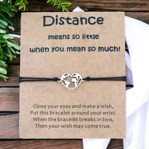 Love Knows No Bounds: Heartfelt Wish Bracelet! Friendship Charm Bracelet